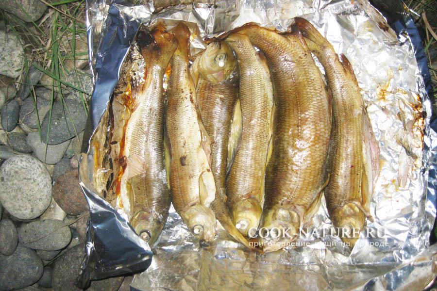 хариус горячего копчения