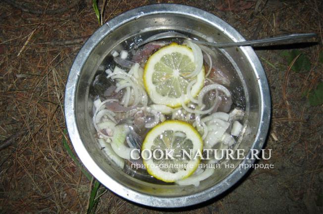 Хариус маринованный рецепт хариус