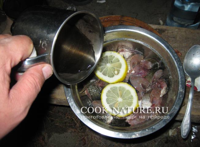 Хариус маринованный рецепт хариус