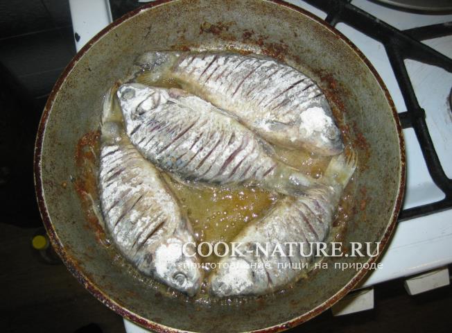 Караси жареные караси жареные