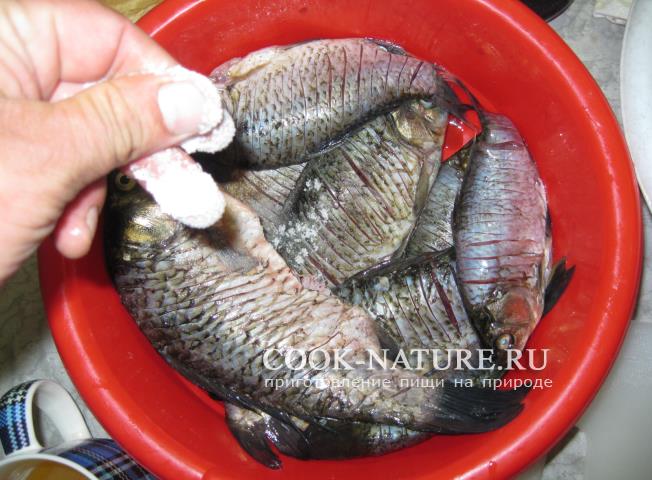 Караси жареные караси жареные
