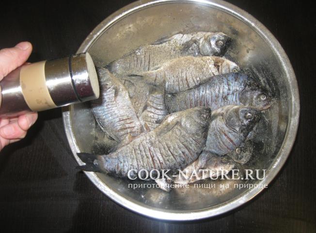 караси в сметане рецепт