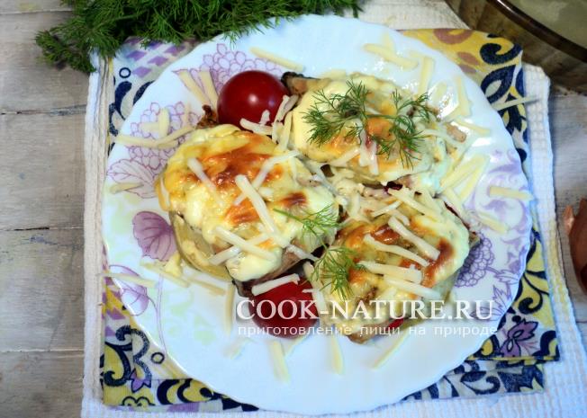 карп с овощами в духовке