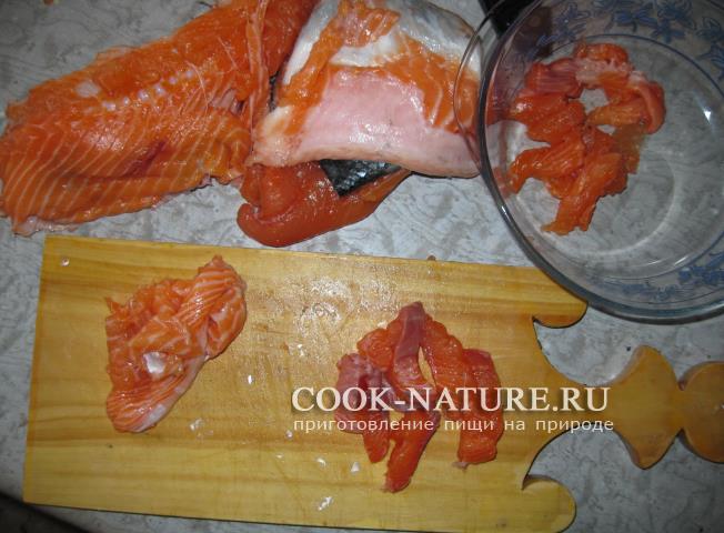 Малосольная семга рецепт малосольной семги