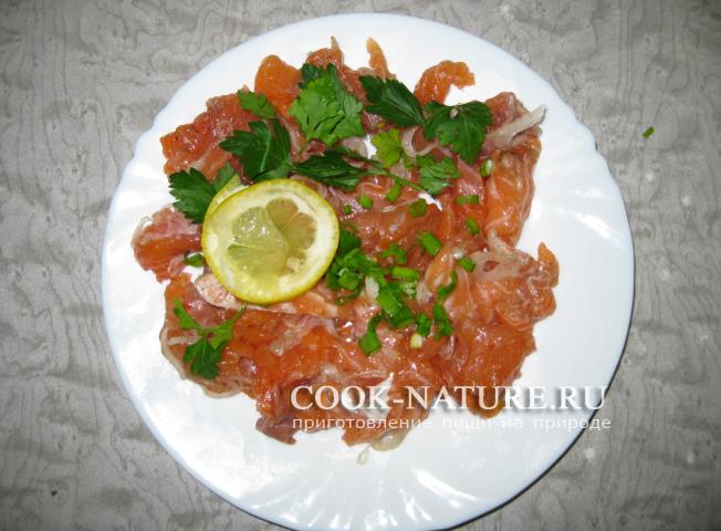 Малосольная семга рецепт малосольной семги