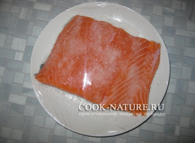 рецепт соленой семги