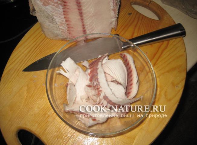 как приготовить строганину