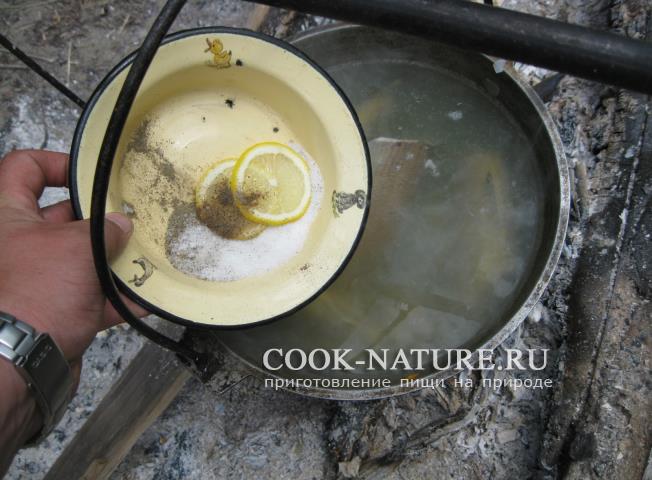 Уха из хариуса рецепт хариус