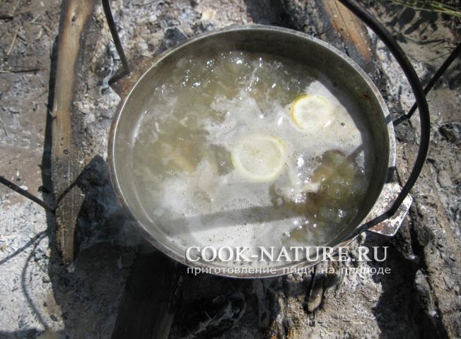 Уха из хариуса рецепт хариус