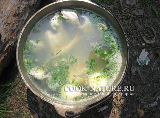 рецепт ухи из окуня