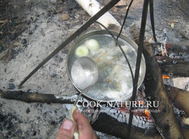рецепт ухи из окуня