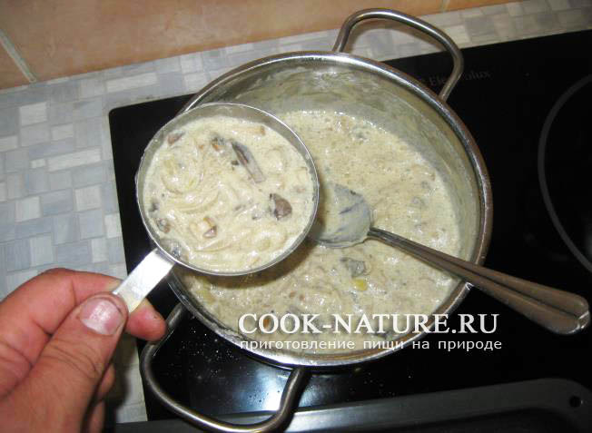 Грибной жульен рецепт