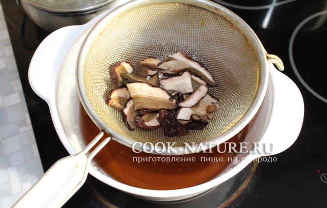 рецепт грибного супа