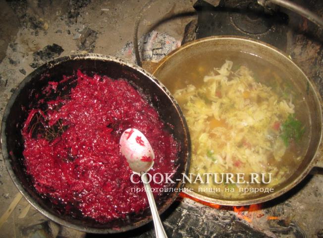 борщ со свеклой