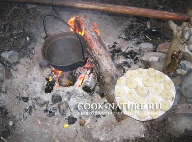 приготовление хинкали