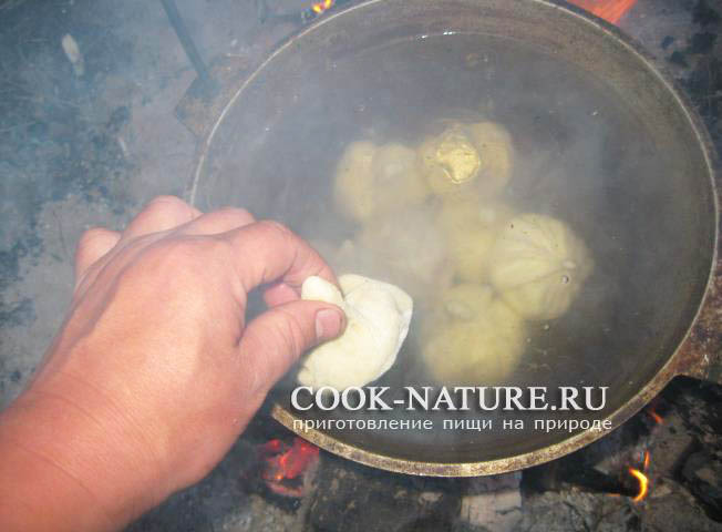 приготовление хинкали