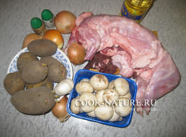 рецепт запеченного кролика