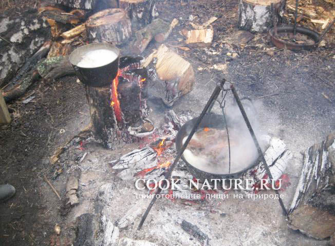 суп с домашней лапшой