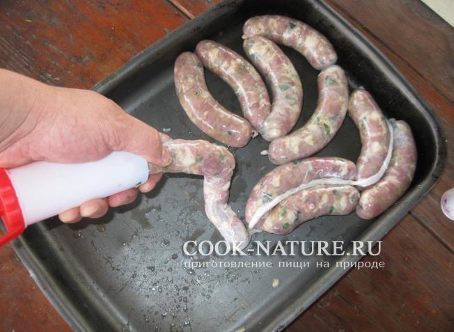 колбаски из свинины