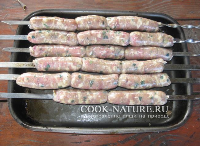 колбаски из свинины