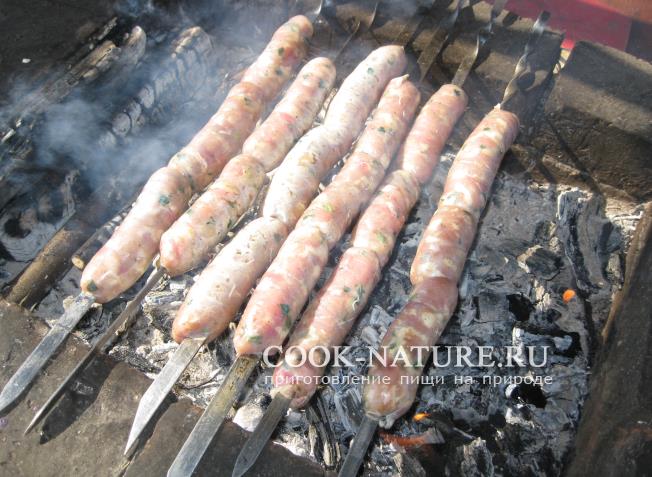 колбаски из свинины