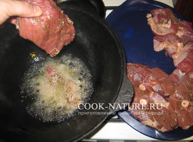 мясо запеченное с картошкой