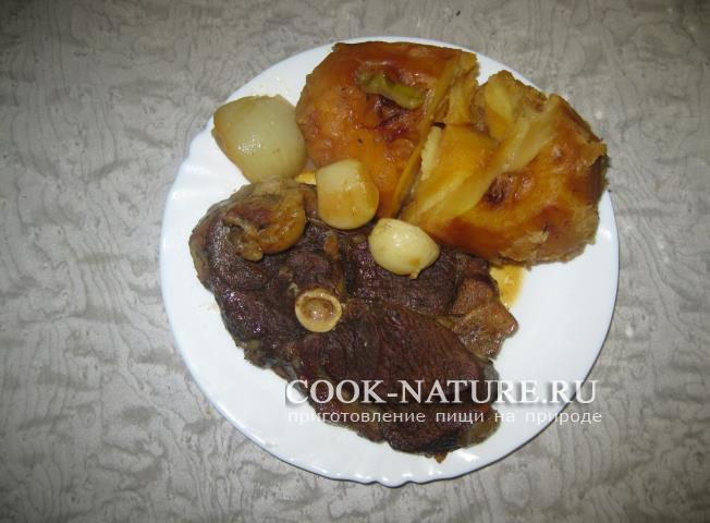 рецепт картошки с мясом