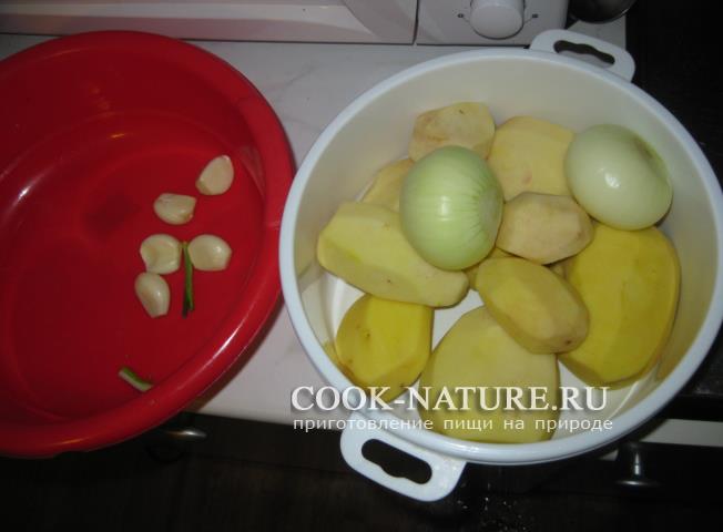 рецепт картошки с мясом