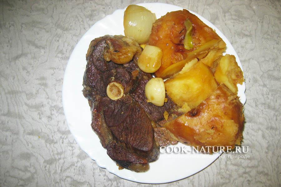 рецепт картошки с мясом
