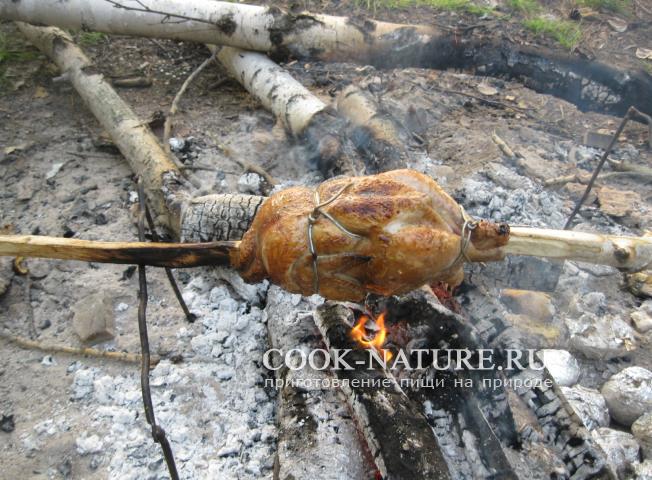 Курица на вертеле рецепт курицы на вертеле