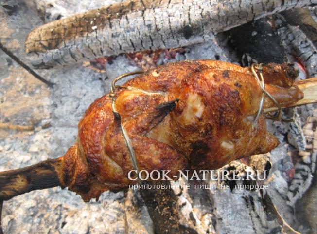 Курица на вертеле рецепт курицы на вертеле