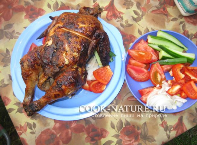 Курица на вертеле рецепт курицы на вертеле