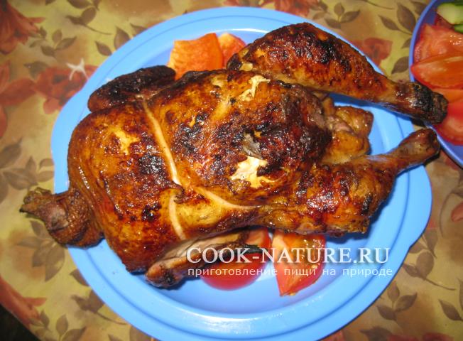 Курица на вертеле рецепт курицы на вертеле