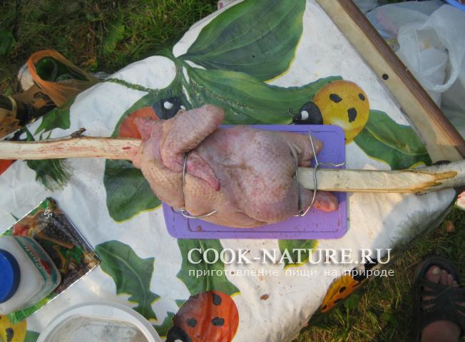 Курица на вертеле рецепт курицы на вертеле