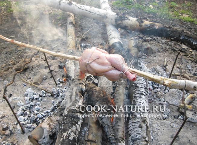 Курица на вертеле рецепт курицы на вертеле