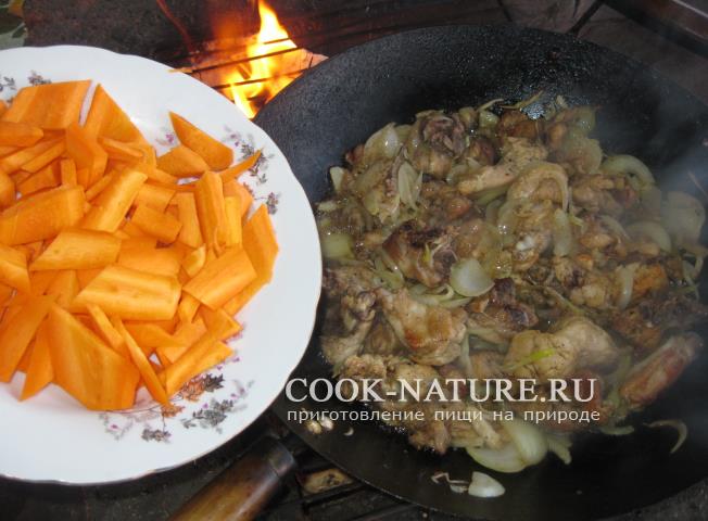 тушеная курица