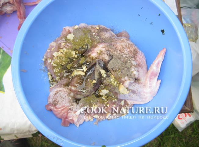 рецепт запеченной курицы