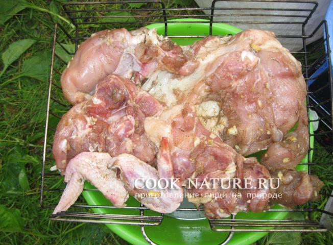 запеченная курица
