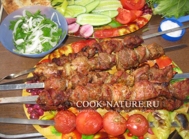рецепт шашлыка из баранины