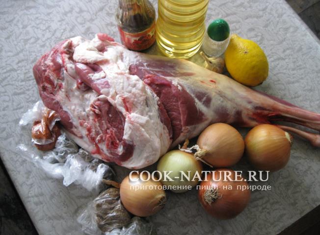 шашлык из баранины рецепт