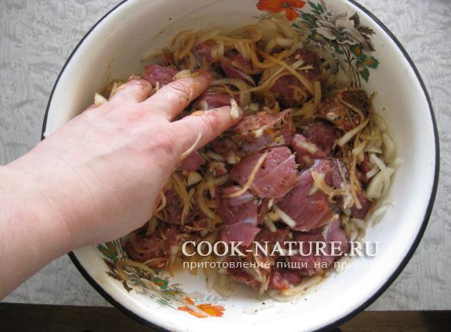шашлык из баранины рецепт
