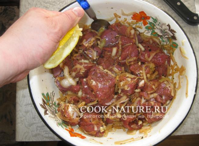 шашлык из баранины рецепт