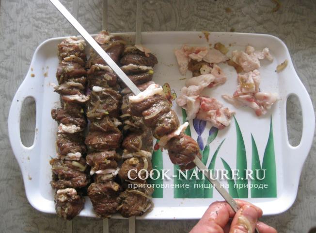 шашлык из баранины рецепт