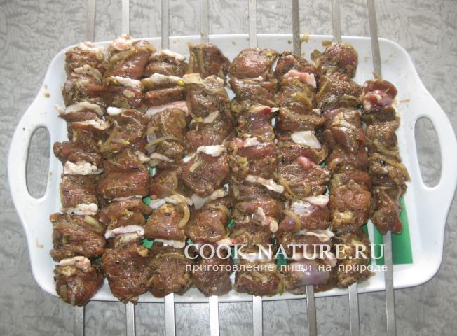 шашлык из баранины рецепт