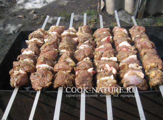 шашлык из баранины рецепт