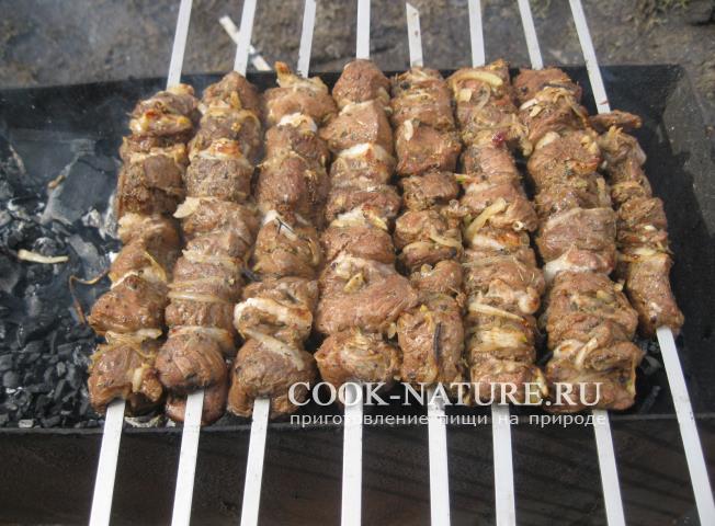 шашлык из баранины рецепт