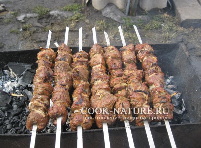 шашлык из баранины рецепт