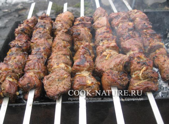 шашлык из баранины рецепт