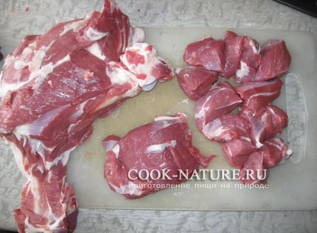 шашлык из баранины рецепт