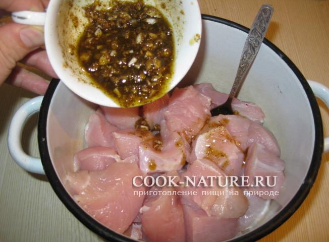 рецепт шашлыка из индейки